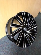 20" Gima GM6-LD Wheel 🌟 20X8.5 +30 6X139.7 🌟 C.B 78.1 Black & Machined Rim Left Direction